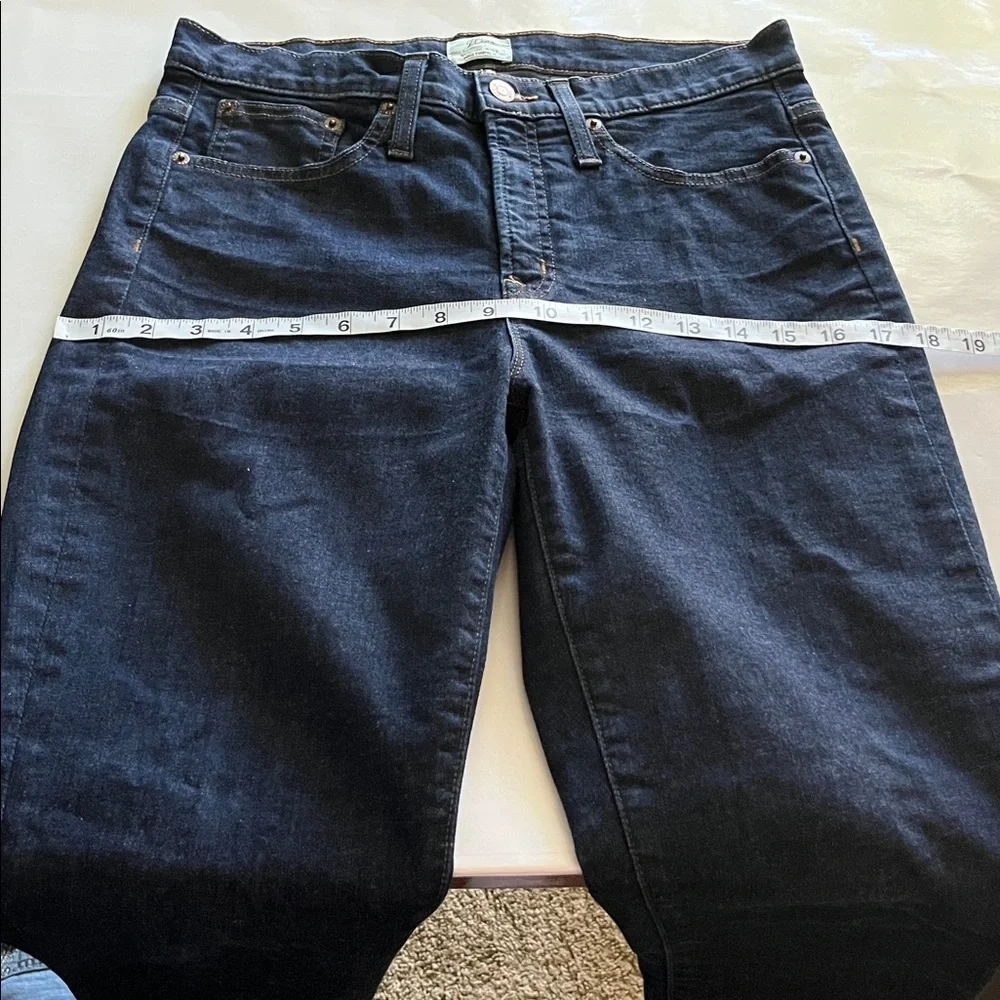 J. Crew 9” High Rise Toothpick Skinny Size 29